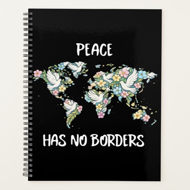 Peace Has No Borders Planer (Vorderseite)