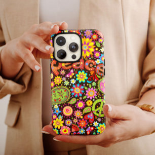 Peace Hippie iPhone 60s Hippie coque iphone-Mate