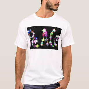 "PEACE" in Blume Art Print T-Shirt