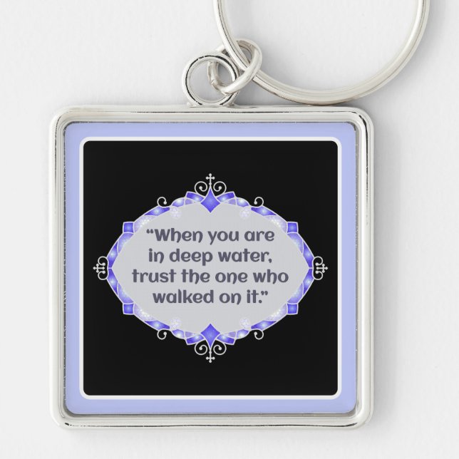 Peace in deep waters schlüsselanhänger (Vorne)