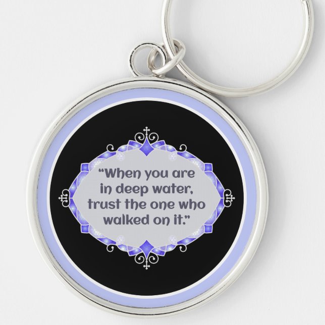 Peace in deep waters schlüsselanhänger (Vorne)