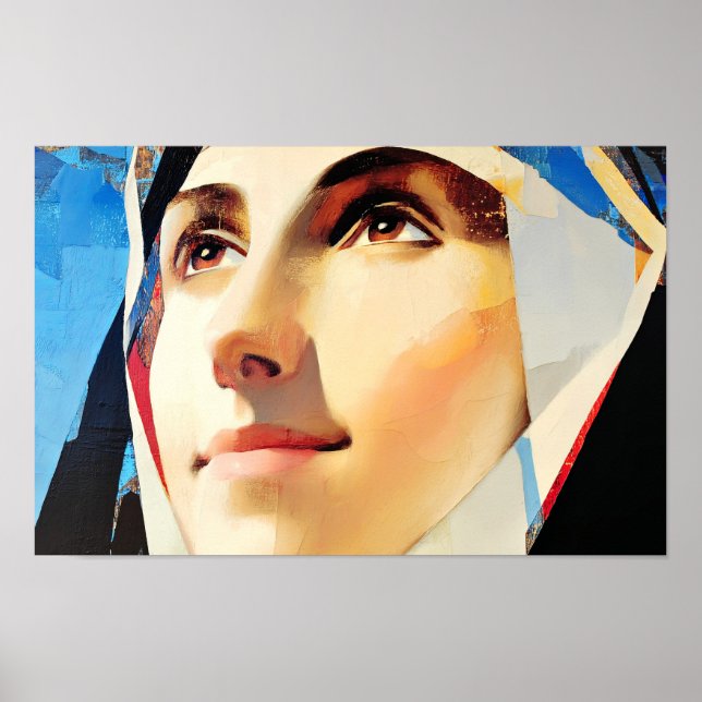 Peace in Her Gaze Poster (Vorne)