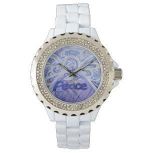 Peace Inspiration Guardian Angel Wrist Watch Armbanduhr