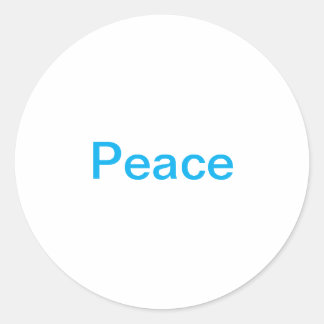 Peace Jeff Hankamer Artjunkhaus Loving Splash Art Runder Aufkleber