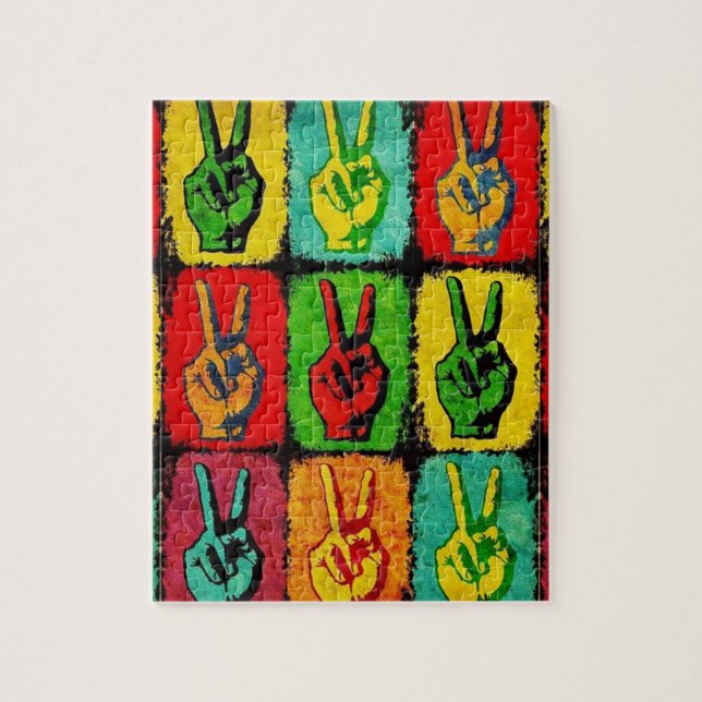 Peace Jigsaw Puzzle (Vertikal)