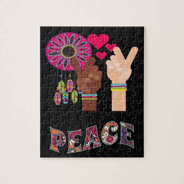 Peace Jigsaw Puzzle (Vertikal)