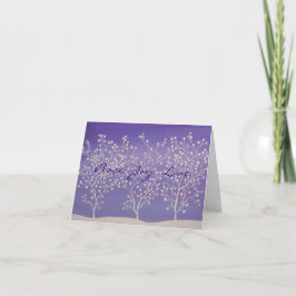 PEACE, JOY, LOVE, CHRISTMAS CARD ART DECO DESIGN FEIERTAGSKARTE