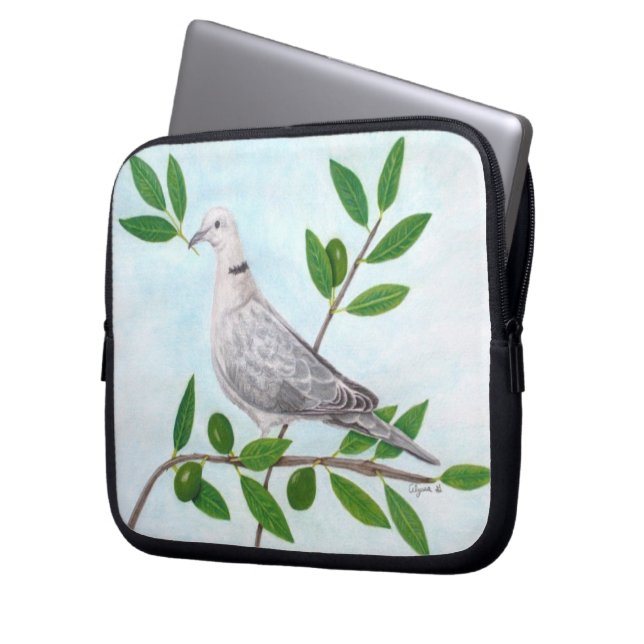 Peace Laptop Sleeve (Vorderseite Links)