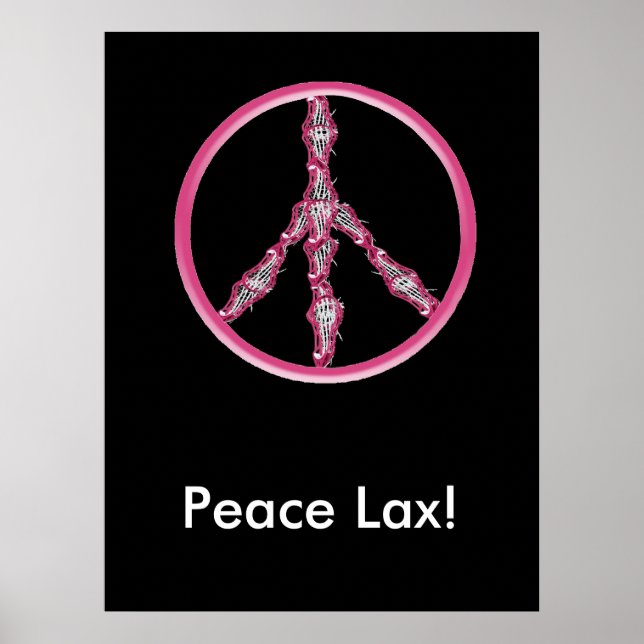 Peace Lax! Poster (Vorne)