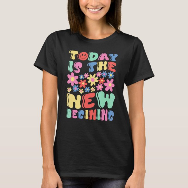 PEACE LIEBE 60er 70er Gefärbte Krawatte Groovy Hip T-Shirt (Vorderseite)