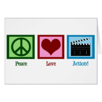 Peace Liebe Action! Filmkarte Crew