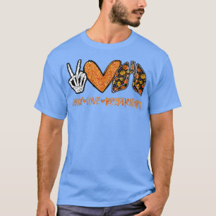 Peace Liebe Atemtherapeut Halloween Kostüm T-Shirt
