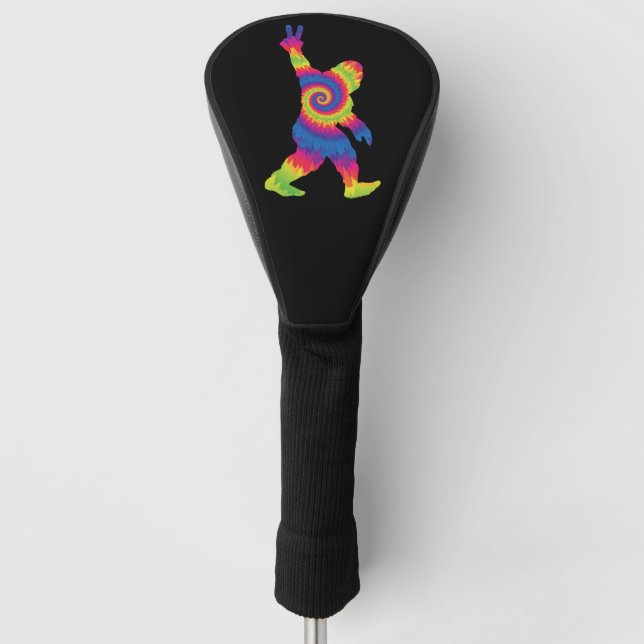 Peace Liebe Bigfoot - Bigfoot Lovers Golf Headcover (Vorderseite)