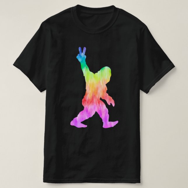 Peace Liebe Bigfoot T - Shirt (Design vorne)