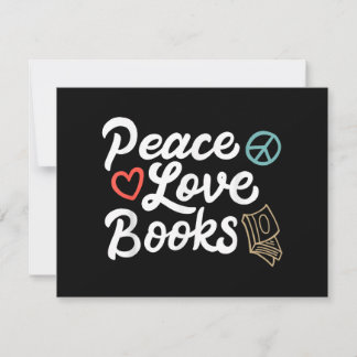 Peace Liebe Books Geeky & Niedlich Reading