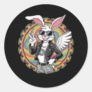 Peace & Liebe Bunny Sticker