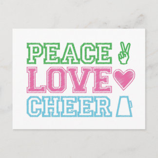 Peace.Liebe.cheon Postkarte