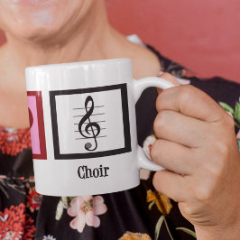 Peace Liebe Choir Kaffeetasse