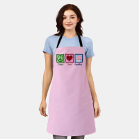 Peace Liebe Cupcakes Hübsch Pink Baker