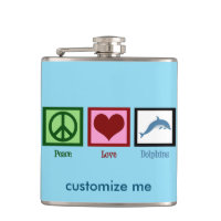 Peace Liebe Delphins Custom Blue