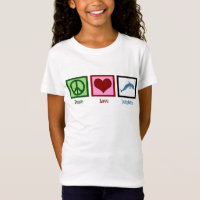 Peace Liebe Dolphins Niedliche Dolphin Girl