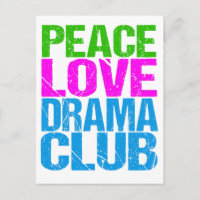 Peace Liebe Drama Club Niedlich Theatergruppe