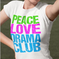 Peace Liebe Drama Club Niedlich Theatergruppe