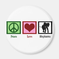Peace Liebe Elephants