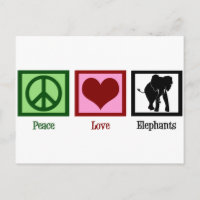 Peace Liebe Elephants