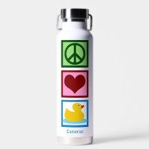 Peace Liebe Encks Niedlich Personalisiert Duck