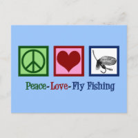 Peace Liebe Fischen