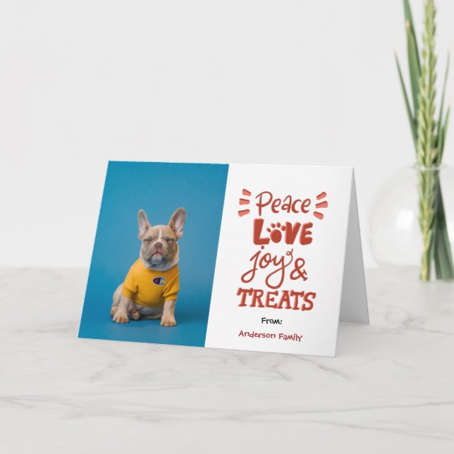 Peace Liebe Freude & Leckerei Weihnachten (Vorderseite)