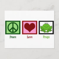 Peace Liebe Frogs