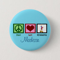 Peace Liebe Gymnastik Custom Niedlich