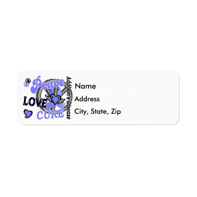 Peace Liebe Heilung 2 Addison's Disease (Vorne)