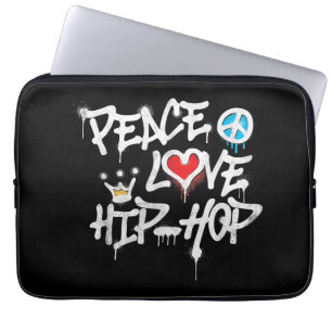 Peace Liebe Hip Hop Dancing Laptopschutzhülle