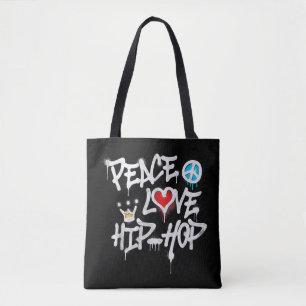Peace Liebe Hip Hop Dancing Tasche