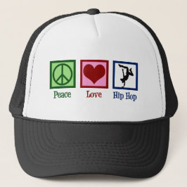 Peace Liebe Hip Hop Truckerkappe