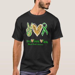 Peace Liebe hofft auf Unterstützung der psychische T-Shirt