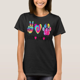 Peace Liebe Hunde Hunde Mama Hund Vater T-Shirt