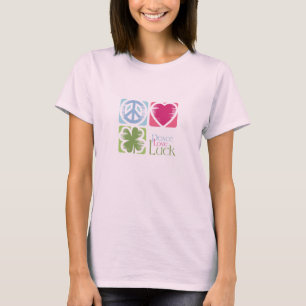 Peace, Liebe & Irish Luck (v.02) T - Shirt