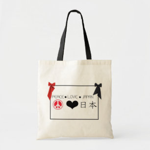 PEACE.LIEBE.JAPAN TRAGETASCHE