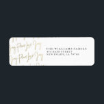 Peace Liebe Joy Christmas Labels | Gold<br><div class="desc">Peace Liebe Joy Christmas Labels</div>