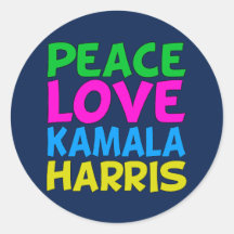Peace Liebe Kamala Harris