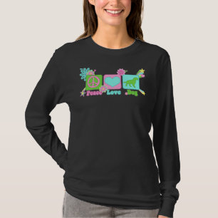 Peace Liebe Labrador Retriever T-Shirt