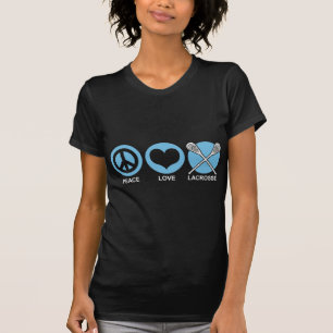 Peace Liebe Lacrosse T-Shirt