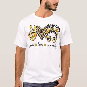 Peace Liebe Nana Life Mother Life T-Shirt