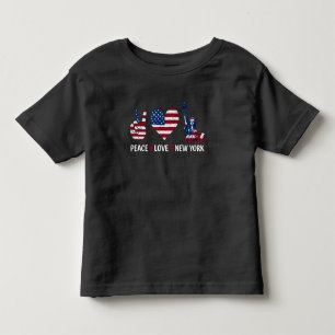 Peace Liebe New York Kleinkind T-shirt