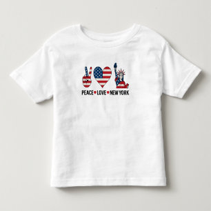 Peace Liebe New York Kleinkind T-shirt