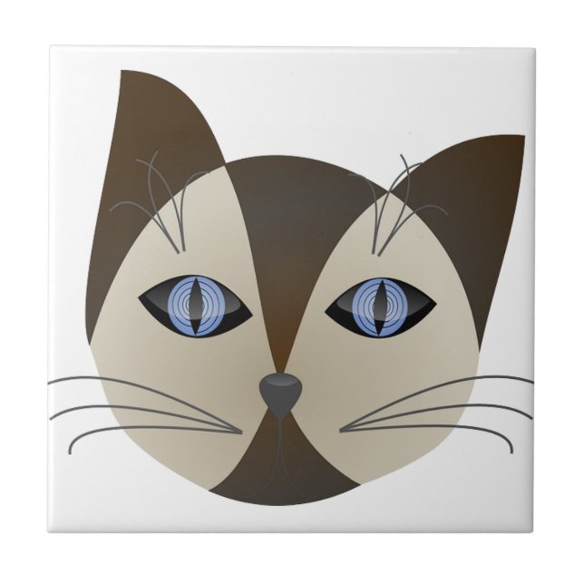 Peace Liebe Office Party dank Pattern farbenfroh Fliese (Vorderseite)
